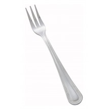 Winco 0005-07 Dots Heavyweight 18/0 Stainless Steel Oyster Fork - 1 doz