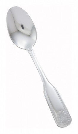 Winco 0006-03 Toulouse Extra Heavy Weight 18/0 Stainless Steel Dinner Spoon - 1 doz