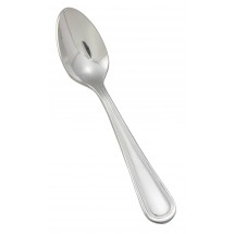 Winco 0021-09 Continental Extra Heavy Weight 18/0 Stainless Steel Demitasse Spoon - 1 doz