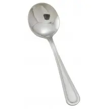 Winco 0030-04 Shangrila Extra Heavy Weight 18/8 Stainless Steel Bouillon Spoon - 1 doz