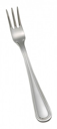 Winco 0030-07 Shangrila Extra Heavy Weight 18/8 Stainless Steel Oyster Fork - 1 doz