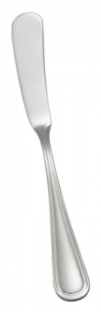 Winco 0030-12 Shangrila Extra Heavy Weight 18/8 Stainless Steel Butter Spreader 6-3/4" - 1 doz