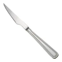 Winco 0030-16 Shangrila Extra Heavy Weight 18/8 Stainless Steel Steak Knife - 1 doz