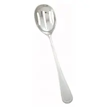 Winco 0030-24 Shangarila 18/8 Extra Heavy Stainless Steel Banquet Slotted Spoon - 1 doz
