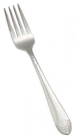 Winco 0031-06 Peacock Salad Fork 18/8 Stainless Steel - 1 doz