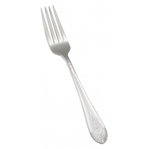 Winco 0031-11 Peacock Heavy Weight Stainless Steel European Table Fork - 1 doz