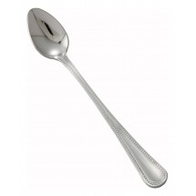 Winco 0036-02 Deluxe Pearl Extra Heavy Weight Stainless Steel Iced Teaspoon - 1 doz