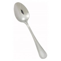 Winco 0036-03 Deluxe Pearl Extra Heavy Weight Stainless Steel Dinner Spoon - 1 doz