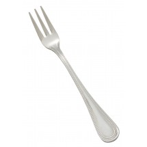 Winco 0036-07 Deluxe Pearl Extra Heavy Weight Stainless Steel Oyster Fork - 1 doz