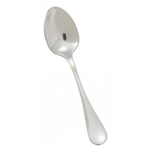 Winco 0037-09 Venice Extra Heavy Weight 18/8 Stainless Steel Demitasse Spoon - 1 doz