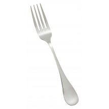 Winco 0037-11 Venice Extra Heavy Weight 18/8 Stainless Steel European Table Fork - 1 doz