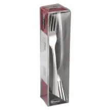 Winco 0081-05 Dominion Medium Weight Stainless Steel Dinner Fork - 2 doz
