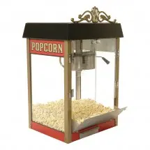Winco 11040 Benchmark Street Vendor Popcorn Machine, 4 oz. Kettle, 120V