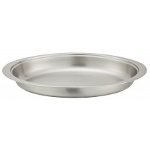 Winco 202-FP Oval Stainless Steel Food Pan for Winco 202