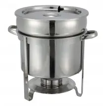 Winco 211 Stainless Steel Soup Warmer 11 Qt.