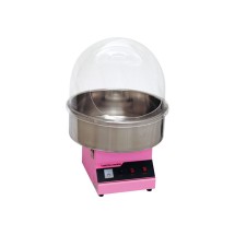 Winco 81011 Benchmark Zephyr Cotton Candy Machine with 21&quot; Stainless Steel Bowl and Dome, 120V