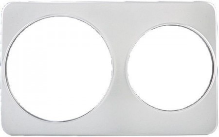 Winco ADP-810 Adaptor Plate With 8-3/8" and 10-3/8" Holes