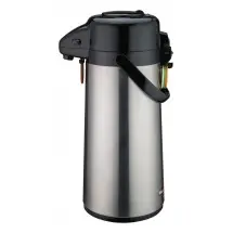 Winco AP-522 Push Button Vacuum Server with Glass Liner 2.2 Liter
