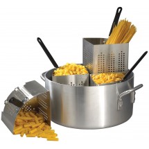 Winco APS-20 Pasta Cooker with 4 Insets 20 Qt.