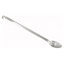 Winco BHKP-21 Perforated Basting Spoon with Hook 21&quot;