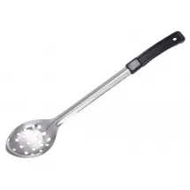 Winco BHPN-15 Prime Stainless Steel Perforated Basting Spoon with Plastic Handle 15&quot;
