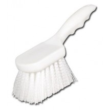 Winco BRN-8P Pot Scrubbing Brush with Plastic Handle 8&quot;