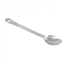 Winco BSOT-11 Stainless Steel Solid Basting Spoon 11&quot;