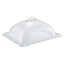 Winco C-DP2 Half Size Polycarbonate Dome Cover