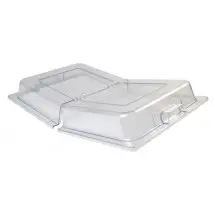 Winco C-DPFH Full Size Polycarbonate Dome Hinged Cover