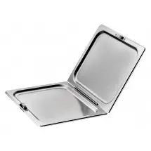 Winco C-HFC1 Stainless Steel Full Size Flat Hinged Cover