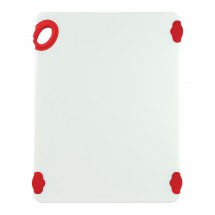 Winco CBN-1520RD StatikBoard Cutting Board with Hook, Red 15&quot;x 20&quot; x 1/2&quot;