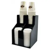Winco CLO-2D 2 Tier 2 Stack Cup and Lid Organizer