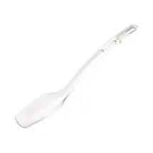 Winco CVBS-10C Clear Polycarbonate 10&quot; Curved Buffet Spoon, 3/4 oz.