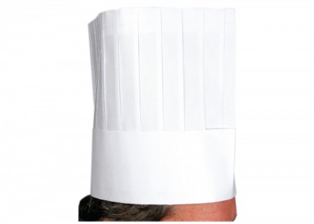 Winco DCH-9 Disposable Chef Hat 9"