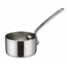 Winco DCWA-101S Stainless Steel Mini Sauce Pan 2&quot; Dia x 1-3/16&quot; H