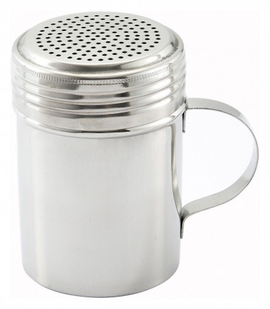 Winco DRG-10 Stainless Steel Dredge with Handle 10 oz.