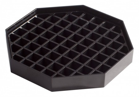 Winco DT-60 Octagon Drip Tray with Removable Grid 6"