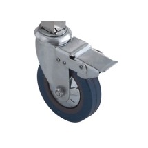 Winco DWR-CTB Caster with Brake 3-3/4&quot; for DWR-Series Dollies