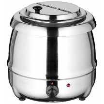 Winco ESW-70 Electric Stainless Steel Soup Warmer 10 Qt.