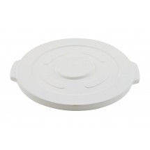 Winco FCW-10L Lid for White Polypropylene Container 10 Gallon