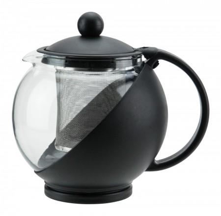 Winco GTP-25 Glass Teapot with Infuser Basket 25 oz.