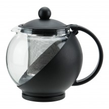 Winco GTP-25 Glass Teapot with Infuser Basket 25 oz.