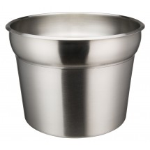 Winco INSN-11 Prime Stainless Steel Inset 11 Qt.