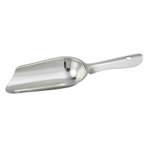 Winco IS-4 Stainless Steel Ice Scoop 4 oz.