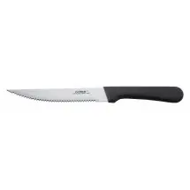 Winco K-60P Pointed Tip Steak Knife with Plastic Handle, 5&quot;