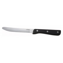 Winco K-80P Steak Knife with Riveted POM Handle, 5&quot;