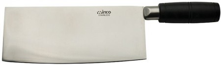 Winco KC-601 Chinese Cleaver with POM Handle 8"