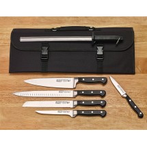 Winco KFP-KITA Acero 8-Piece Knife Bag Set