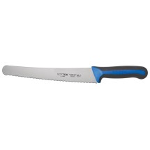 Winco KSTK-102 Sof-Tek 10&quot; Wide Bread Knife, German Steel
