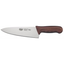 Winco KWP-80N Chef's Knife with Brown Handle 8&quot;
